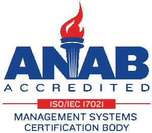 ANAB ISO Certification Badge